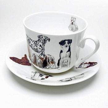 Breakfastware by Roy Kirkham with Dog Motifs