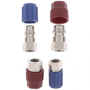 Pack retrofit R‑12 → R‑134a avec valves 1/4 SAE