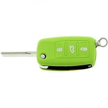 Housse de Clé Silicone KLEMAX VW302 Verte