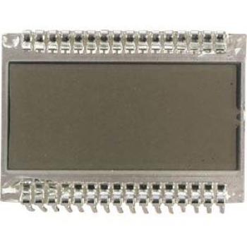 Écran LCD 7 segments (4 chiffres), hauteur 6,8 mm, surface transréfléchissante