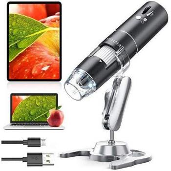YINAMA Mini Digital Microscope 8 LED 1080p
