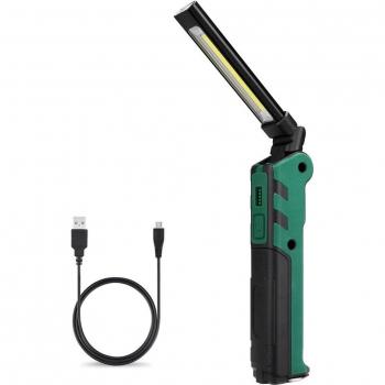Waterproof USB Rechargeable Torch with Built-in Battery