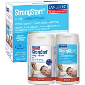 Pack Strong Start Hombres Omega 60 comp + 60 caps Lamberts