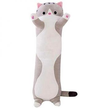 Adorable Feline Plush Cushion
