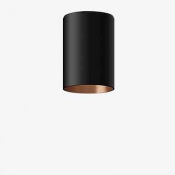 Bega LED Deckenleuchte Studio Line, zylindrisch, schwarz/Kupfer