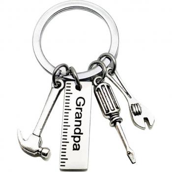 DIY Wrench Key Ring for Dad