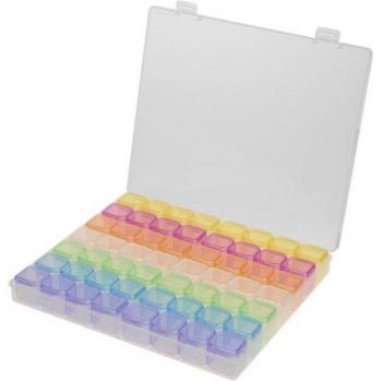 Caja de Perforación 56 Rejillas para Strass DIY