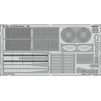 Eduard photogravure Sukhoi Su-27UB 1/48