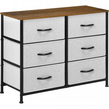 HOMCOM Industrial Style Chest of Drawers