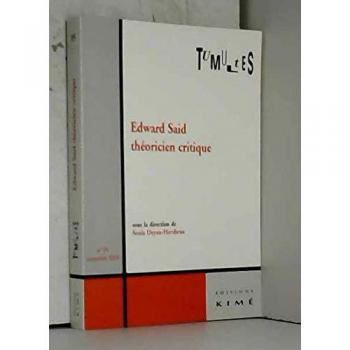 Tumultes N°35 Edward Said Theoricien Critique