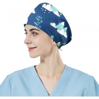 Printed Health Service Hats