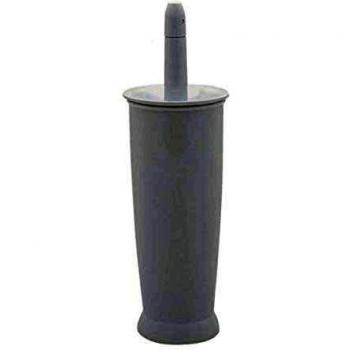 Addis White Closed Toilet Brush Set