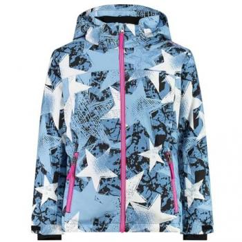 Cmp 39w2085 Anthracite & Skylight Hooded Jacket 12 Years