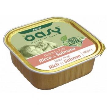 Oasy Delizioso Paté Gatto Adult Ricco Di Salmone 100g