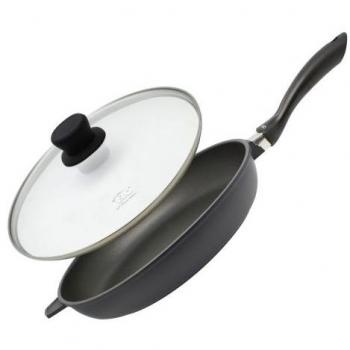 Padella 32 cm in alluminio pressato con tesa di vetro Elo Alucast 9907050