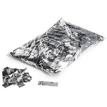 1kg Silver Confetti Rectangles