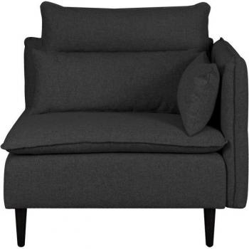ALVIK Sofa-Eckelement, grau, 90cm, 100% Polyester