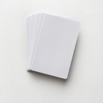 50pcs Inkjet Printable PVC Business Cards