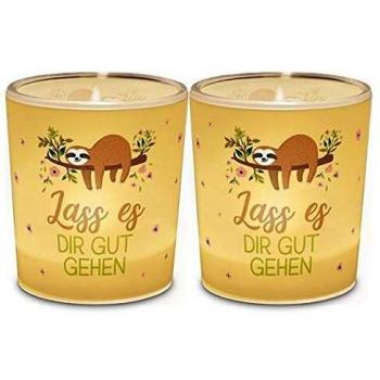 Lass es dir gut gehen kleines Windlicht