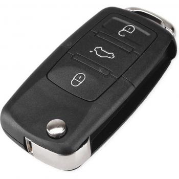 VW Jetta Golf Passat B5 Beetle Polo Bora 3-Button Flip Key Cover