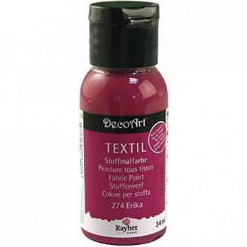 Erika Textile Paint 34 ml – Cremige, wasserfeste Acrylmalfarbe