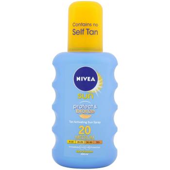 Nivea Spray Protect & Bronze Solaire SPF 20 200 ml