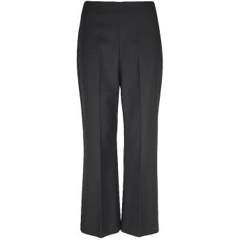 COMMA Flared Fit Hose in Schwarz für Damen Größe 42