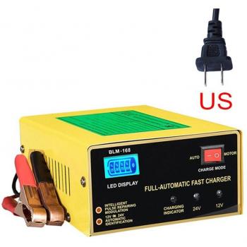 Chargeur de voiture 250 W Auto 12 V / 24 V – Gestion intelligente de batterie plomb‑acide (AGM/GEL)