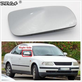 VW Passat B5 Right Heated Rear Mirror Glass