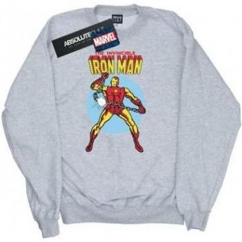 Sudadera para Niñas Iron Man de Marvel, Talla 12-13, Color Oscuro