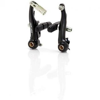 XLC Mini V-Brake BR-V04, Juego de Frenos, Color Negro