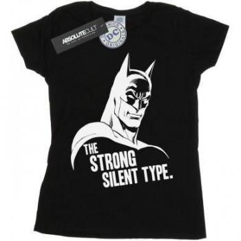 T-shirt Superman Strong Silent per donne DC Comics