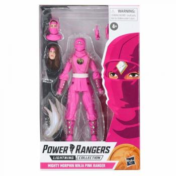 Mighty Morphin Ninja Pink Ranger Figura 15 cm Power Rangers Lightning Col. F46785L0