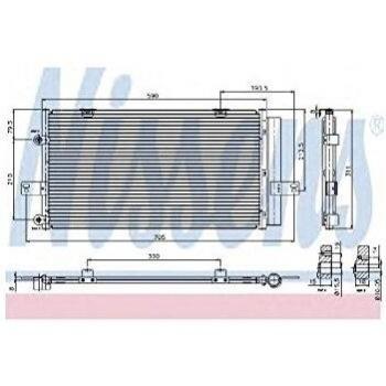 Nissens 94652 AC condensator