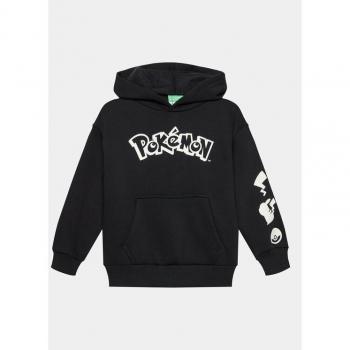 Benetton Pokémon Pullover Schwarz Regular Fit