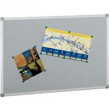 Tablero de corcho con marco de aluminio Faibo 60x90 cm