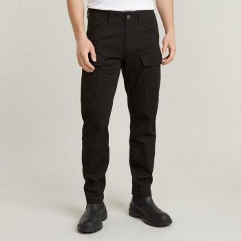 Pantalón G-Star negro Tapered con bolsillos cargo