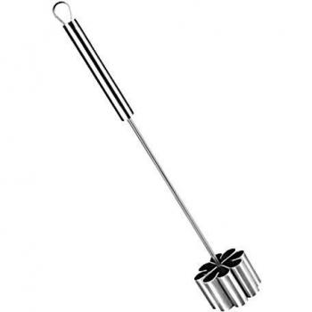 Ibili 774356 Moule à Rosace en Inox – Dimension 6,20 × 4 cm, Hauteur 4 cm