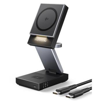 Chargeur Universel Iniu PB MagPro 3‑en‑1 Pliable USB‑C