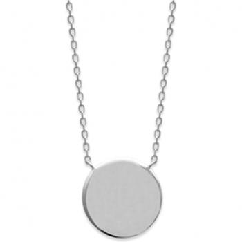 Lily's Treasures Choreography Silver Rhodium Plated Necklace, 15mm Identity