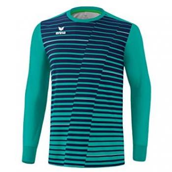 Erima Goalkeeper Pro Long Sleeve Polo – Columbia/New Navy, Size 2XL (M)
