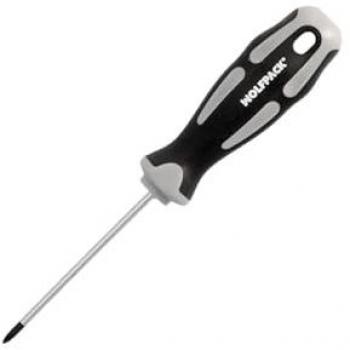 Cacciavite a croce PH 0 Ø3.0x75mm Acciaio S2 Impugnatura in TPR