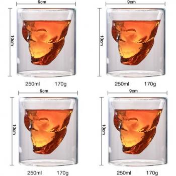 Double Wall Skull Mug for Drinks