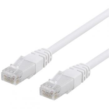 Cavo UTP CAT6 Deltaco 0,5 m Color Bianco