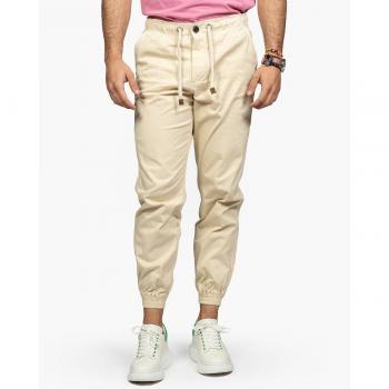 Pantalón Jogger de Hombre en Color Crudo