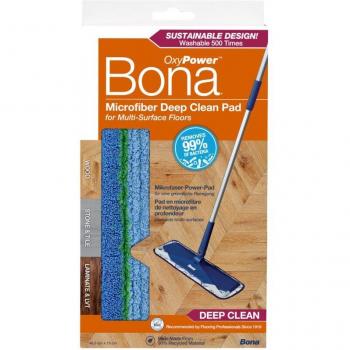 Bona Deep Clean Pad in Microfibra per Superfici Dure