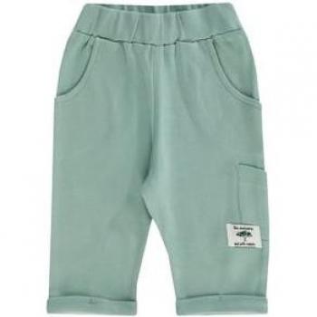 Pantalón Verde Sarouel Inspirado en Animales