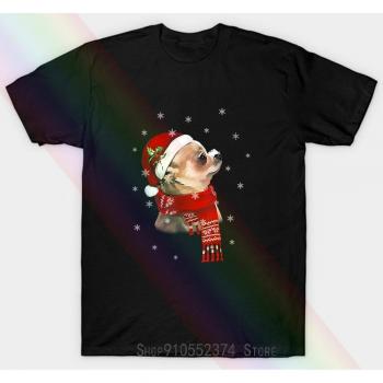 T-shirt unisexe Chihuahua Noël Gif