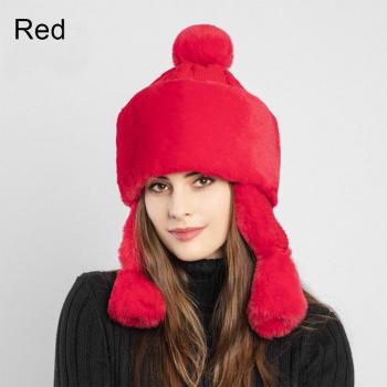 Warm Faux Fur Ear Flap Hat for Women