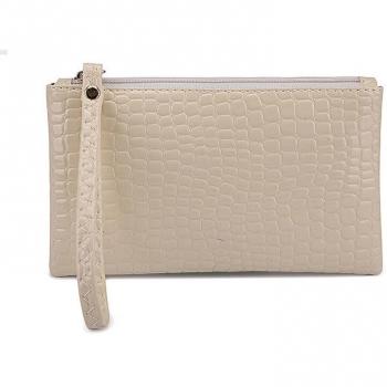 Crocodile Women's Card Holder Wallet